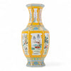 Danny's Fine Porcelain Red Octagonal Vase – Floral Motif