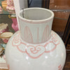 Danny's Fine Porcelain Coral Red Floral Porcelain Vase Add Refined Elegance To Your DéCor with