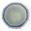 Danny's Fine Porcelain Octagonal Basin in Rich Blue Glaze. Features Intricate “thousand