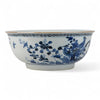Danny's Fine Porcelain Blue & White Round Basin – Bird & Floral Motif