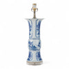 Danny's Fine Porcelain Blue & White Porcelain Lamp – Landscape Motif