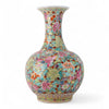 Danny's Fine Porcelain Pink Vase – Floral & Thousand Flower Motif