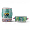 Danny's Fine Porcelain Famille Rose Bok Choy Footbath Celebrate Traditional Chinese Porcelain