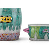 Danny's Fine Porcelain Famille Rose Bok Choy Footbath Celebrate Traditional Chinese Porcelain