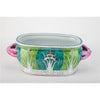 Danny's Fine Porcelain Famille Rose Bok Choy Footbath Celebrate Traditional Chinese Porcelain