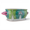 Danny's Fine Porcelain Famille Rose Bok Choy Footbath Celebrate Traditional Chinese Porcelain