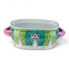 Danny's Fine Porcelain Famille Rose Bok Choy Footbath Celebrate Traditional Chinese Porcelain