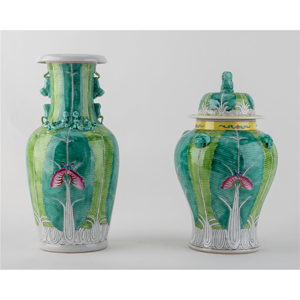 Danny's Fine Porcelain Bok Choy Vase. Display It Alone Or with Flowers For