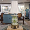 Danny's Fine Porcelain Cordless Battery Rechargable Touch Teal Green Vase Lamp (Min 2)