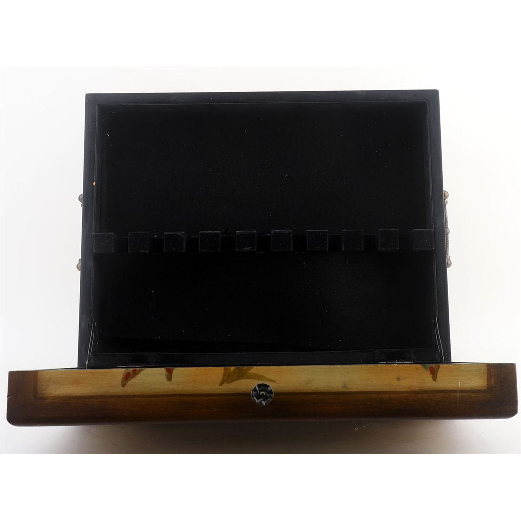 Danny's Fine Porcelain Flatware Box/Jewelry Box - Butterfly