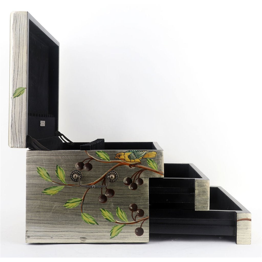 Danny's Fine Porcelain Flatware/Jewelry Box - Birds