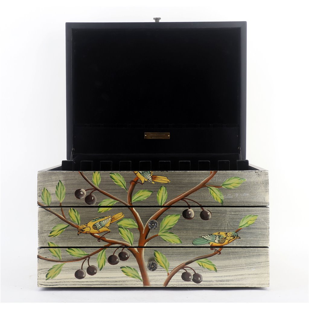 Danny's Fine Porcelain Flatware/Jewelry Box - Birds