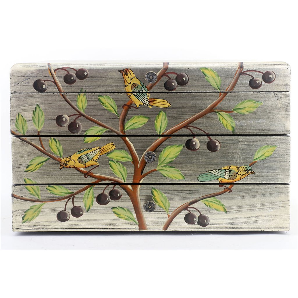 Danny's Fine Porcelain Flatware/Jewelry Box - Birds
