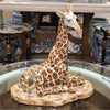 Danny's Fine Porcelain 10.75" Giraffe - Sitting