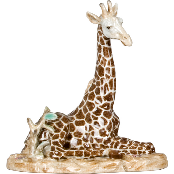 Danny's Fine Porcelain 10.75" Giraffe - Sitting