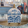Danny's Fine Porcelain Rect. Box-Blue Willow