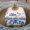 Danny's Fine Porcelain Rect. Box-Blue Willow