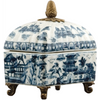 Danny's Fine Porcelain Rect. Box-Blue Willow