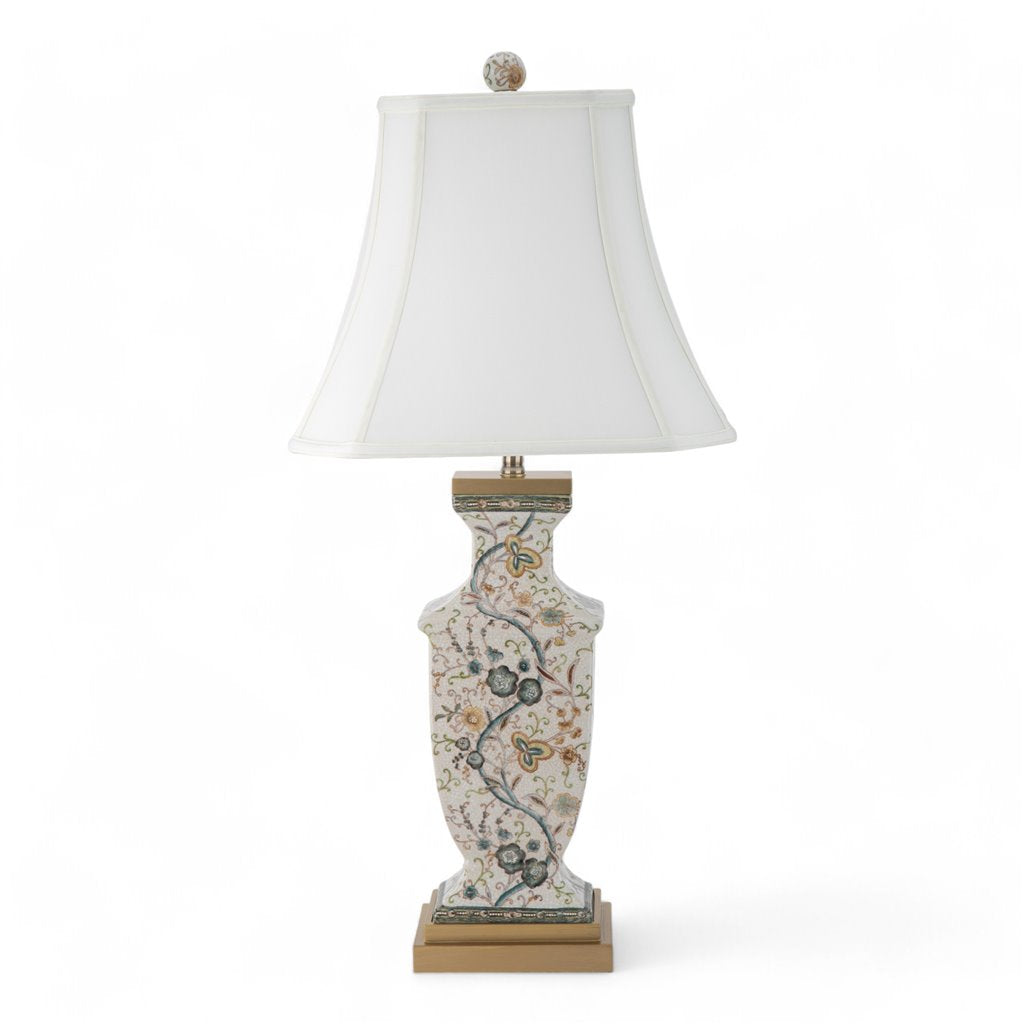 Danny's Fine Porcelain Rect Lamp - Twine Garden