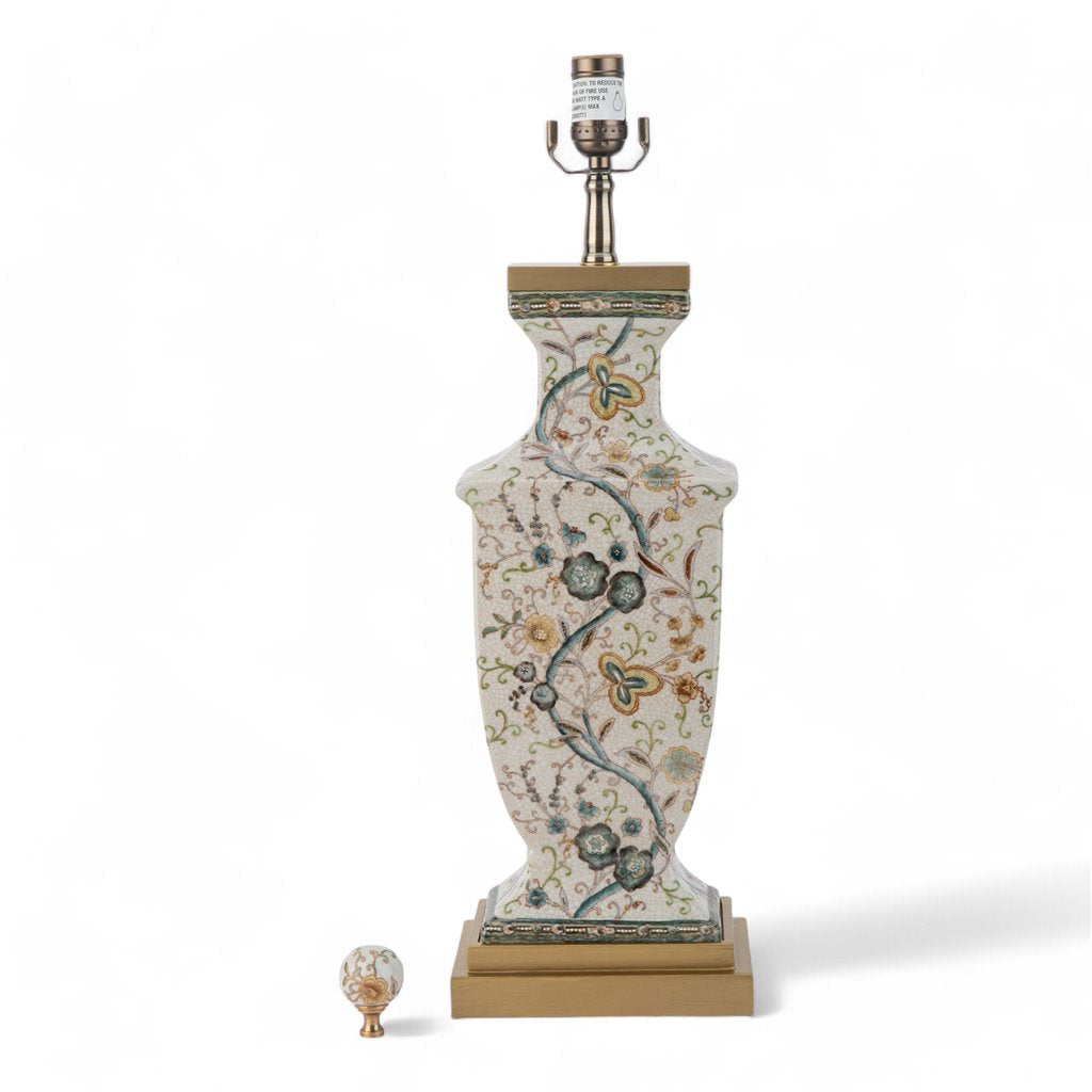 Danny's Fine Porcelain Rect Lamp - Twine Garden