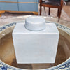 Danny's Fine Porcelain Rect. Box Jar - Celadon Blue