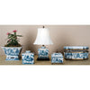 Danny's Fine Porcelain Rect. Box Jar - Blue Willow