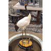 Danny's Fine Porcelain Porcelain Crane with Bronze Ormolu