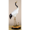 Danny's Fine Porcelain Porcelain Crane with Bronze Ormolu
