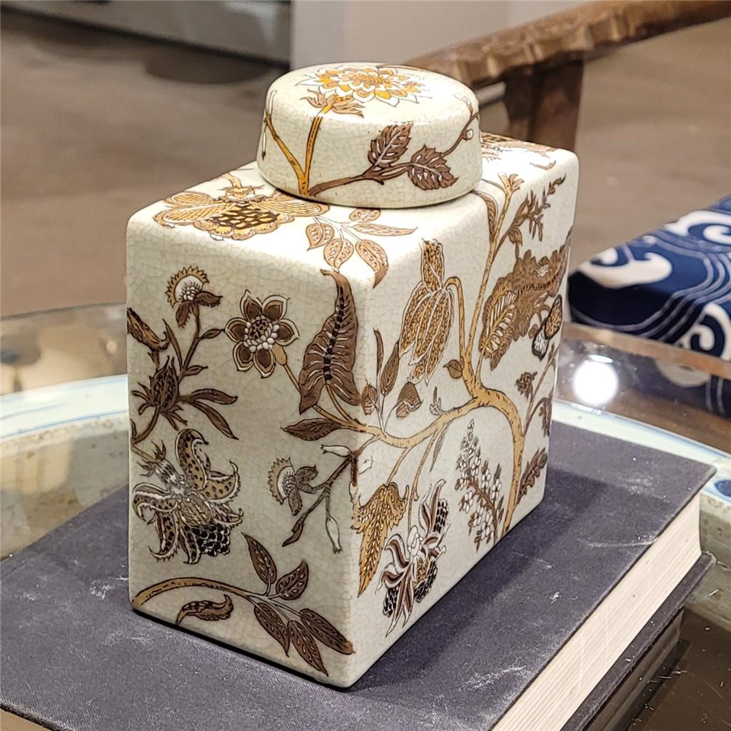 Danny's Fine Porcelain Rectangular Porcelain Caddy Box - Alder