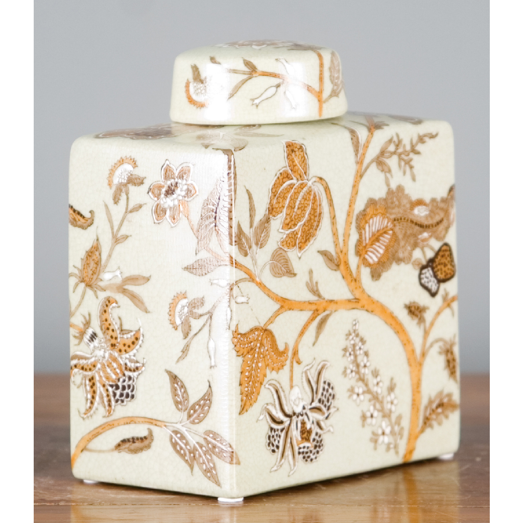 Danny's Fine Porcelain Rectangular Porcelain Caddy Box - Alder