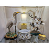 Danny's Fine Porcelain J Box with Bronze Fish
