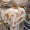 Danny's Fine Porcelain Small Box with Bronze Ormolu - Feralia