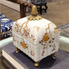 Danny's Fine Porcelain Small Box with Bronze Ormolu - Feralia