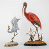 Danny's Fine Porcelain Bird Figure with Bronze Ormolu-Scarlet Ibis