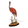 Danny's Fine Porcelain Bird Figure with Bronze Ormolu-Scarlet Ibis