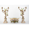 Danny's Fine Porcelain Double Bird Candelabra with Bronze Ormolu in Bird Figure Collection