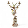 Danny's Fine Porcelain Double Bird Candelabra with Bronze Ormolu in Bird Figure Collection
