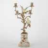 Danny's Fine Porcelain Double Bird Candelabra with Bronze Ormolu in Bird Figure Collection