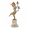 Danny's Fine Porcelain Double Bird Candelabra with Bronze Ormolu in Bird Figure Collection
