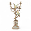 Danny's Fine Porcelain Double Bird Candelabra with Bronze Ormolu in Bird Figure Collection