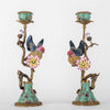 Danny's Fine Porcelain Bird Candelabra with Bronze Ormolu in Bird Figure Collection (one