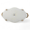 Danny's Fine Porcelain Planter with Bronze Handles-Twine Garden