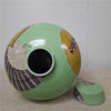 Danny's Fine Porcelain Porcelain Round Jar Fan [Ltd. Ed.] – J501 - CLOSEOUT