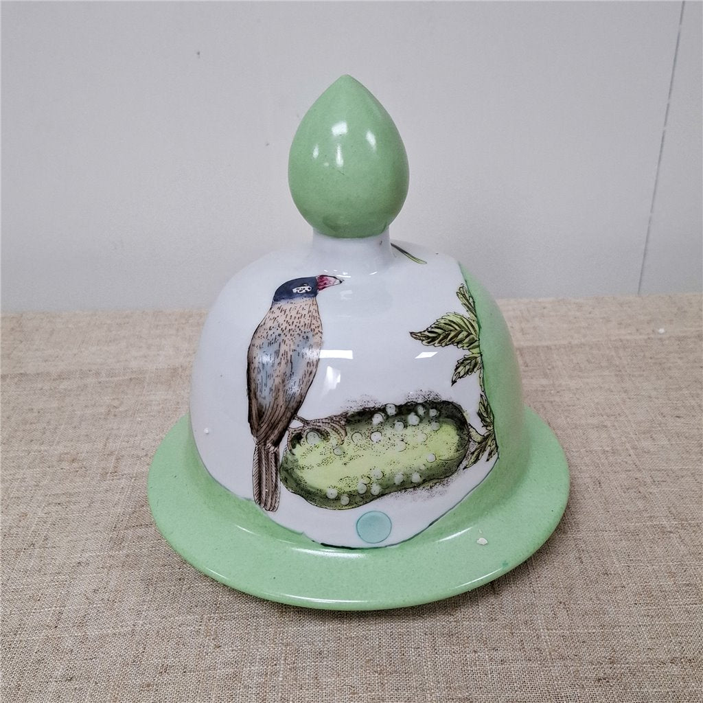 Danny's Fine Porcelain Porcelain Covered Jar Fan [Le] – J502 - CLOSEOUT