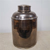 Danny's Fine Porcelain Porcelain Round Jar Metallic with Bronze Ormolu – B793 - CLOSEOUT