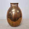 Danny's Fine Porcelain Porcelain Metallic Gold Round Vase Metallic Gold – A345 - CLOSEOUT