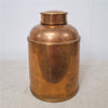 Danny's Fine Porcelain Porcelain Round Jar Metallic Gold with Bronze Ormolu – B793 - CLOSEOUT