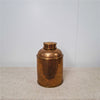Danny's Fine Porcelain Porcelain Round Jar Metallic Gold with Bronze Ormolu – B793 - CLOSEOUT