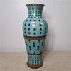 Danny's Fine Porcelain Porcelain Round Vase Tessellations I - CLOSEOUT