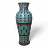 Danny's Fine Porcelain Porcelain Round Vase Tessellations I - CLOSEOUT